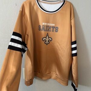 New Orleans Saints Gold Sweatshirt